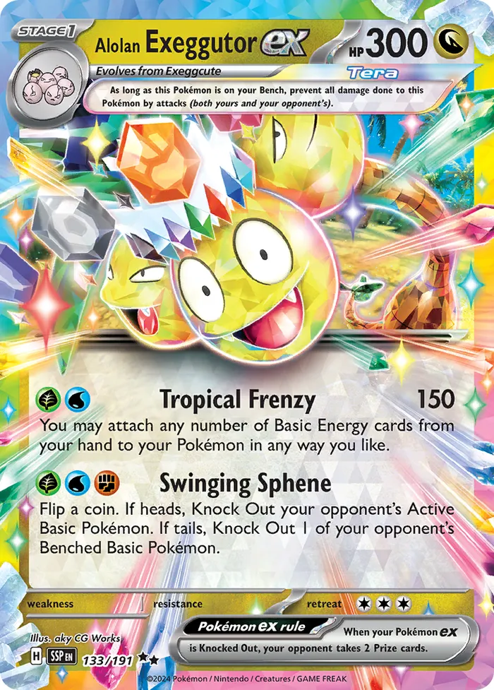 Carte Noadkoko d'Alola ex — Surging Sparks
