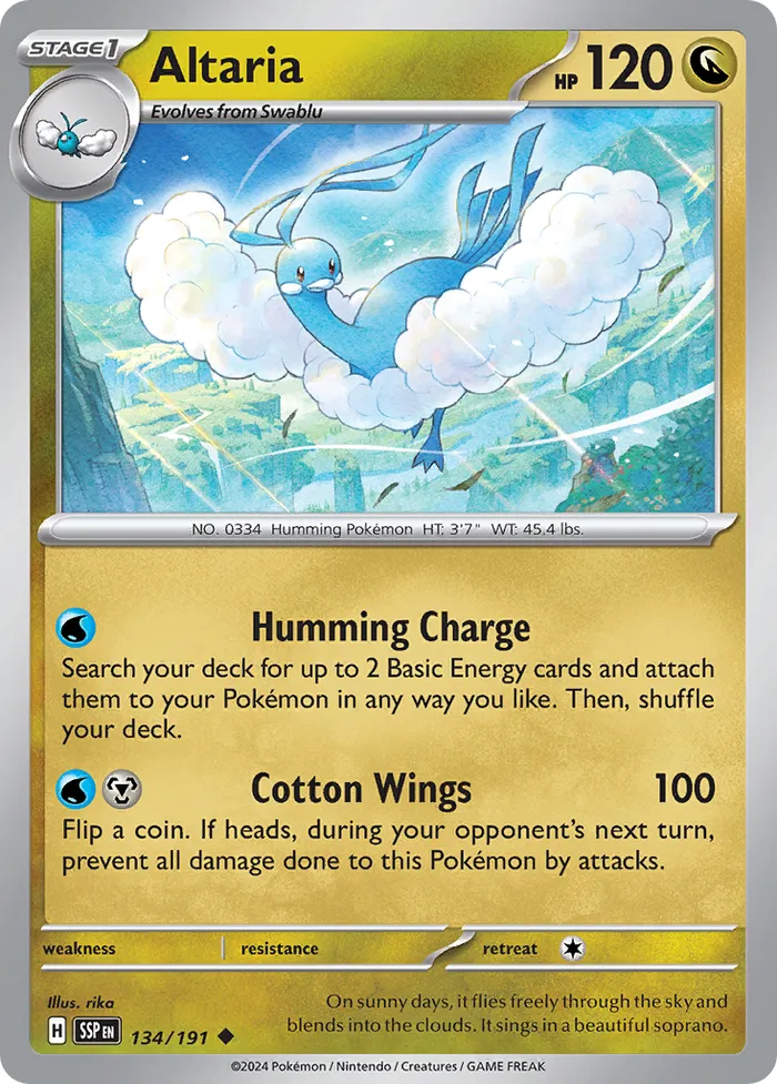 Carte Altaria — Surging Sparks