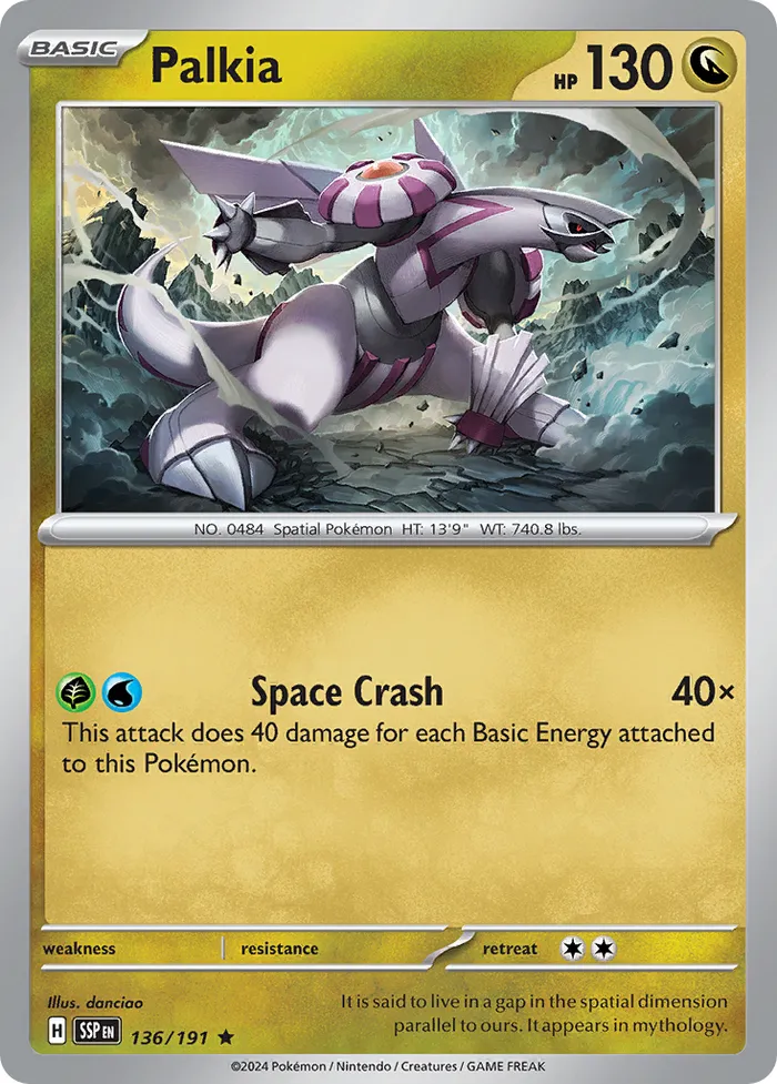 Carte Palkia — Surging Sparks