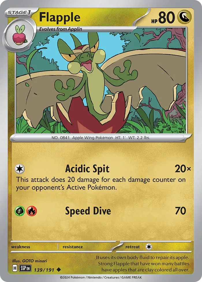Carte Pomdrapi — Surging Sparks