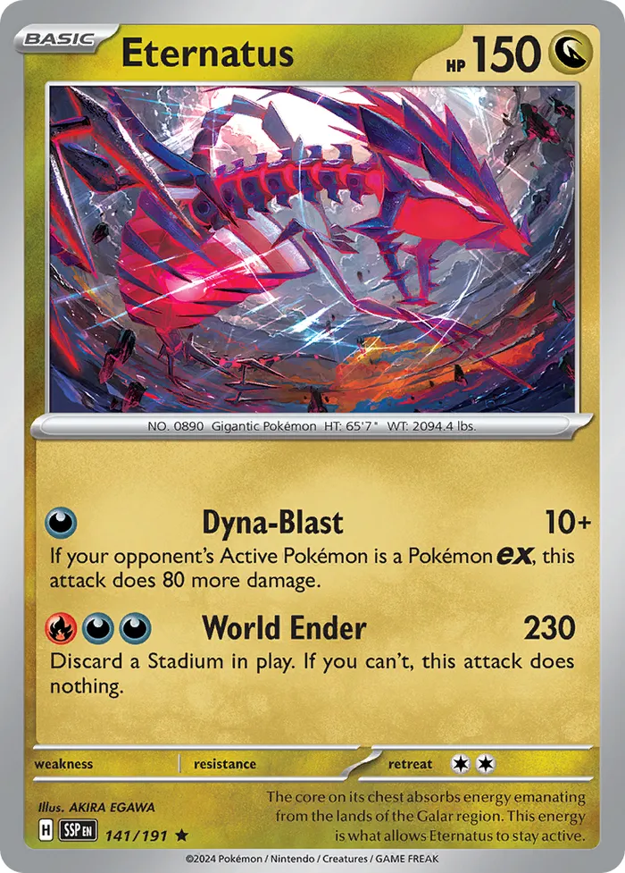 Carte Éthernatos — Surging Sparks