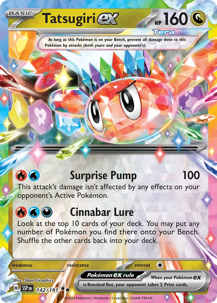 Carte Nigirigon ex — Surging Sparks
