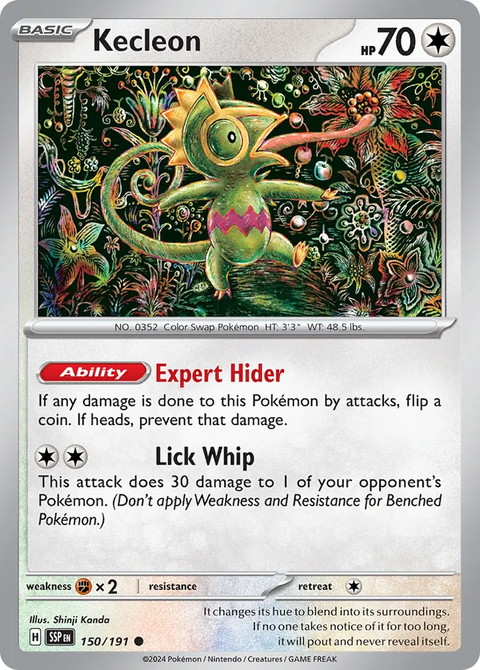 Carte Kecleon — Surging Sparks