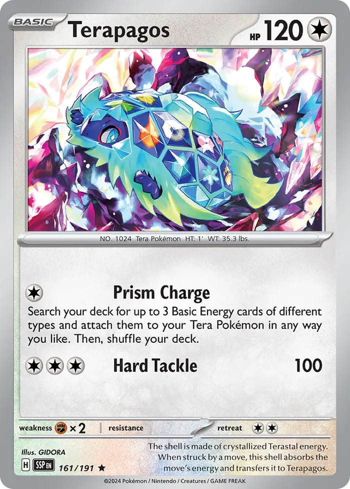 Carte Terapagos — Surging Sparks
