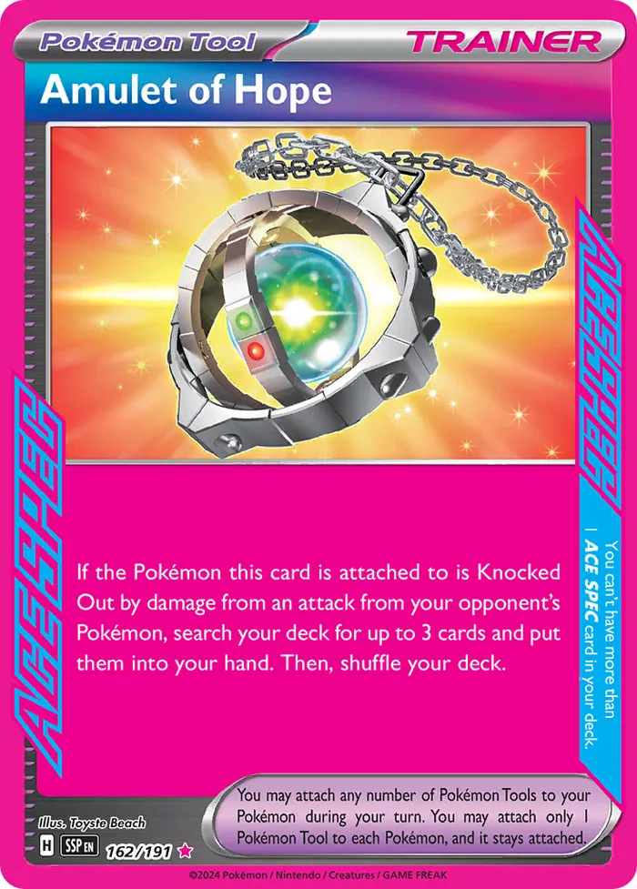 Carte Amulette de l'Espoir — Surging Sparks