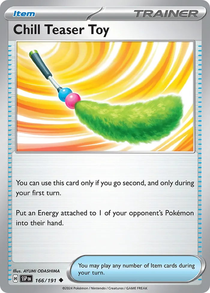 Carte Jouet Plumeau — Surging Sparks