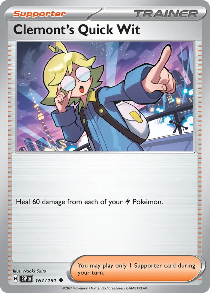 Carte Esprit Vif de Lem — Surging Sparks
