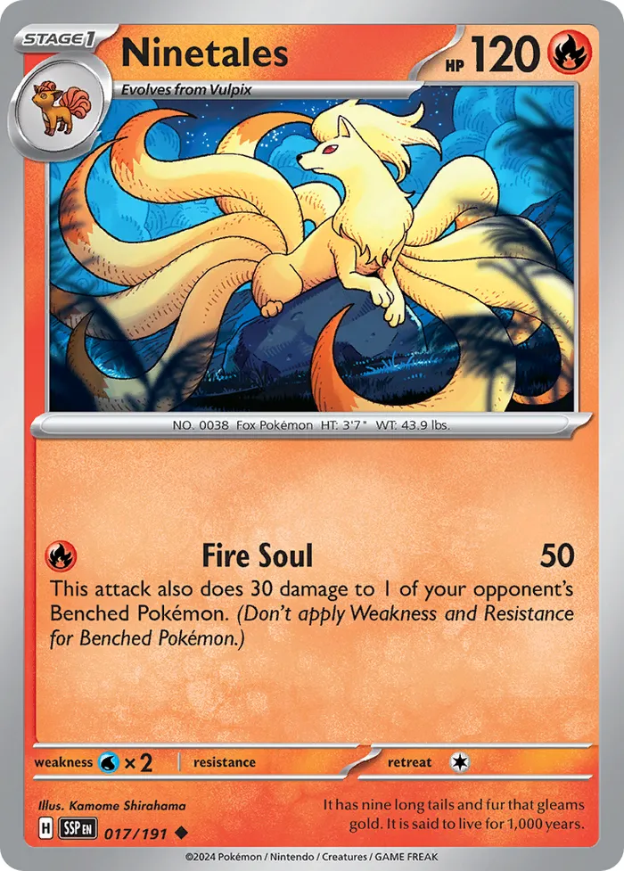 Carte Feunard — Surging Sparks