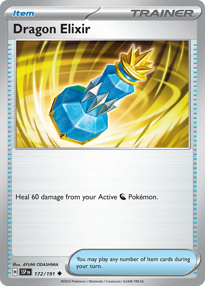 Carte Élixir de Dragon — Surging Sparks