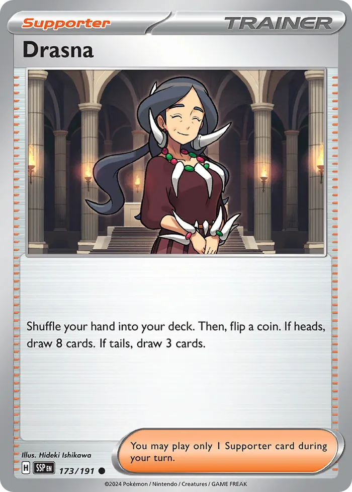Carte Dracéna — Surging Sparks