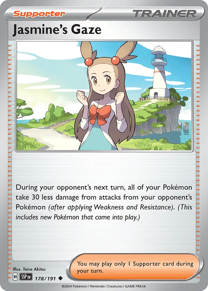 Carte Regard de Jasmine — Surging Sparks