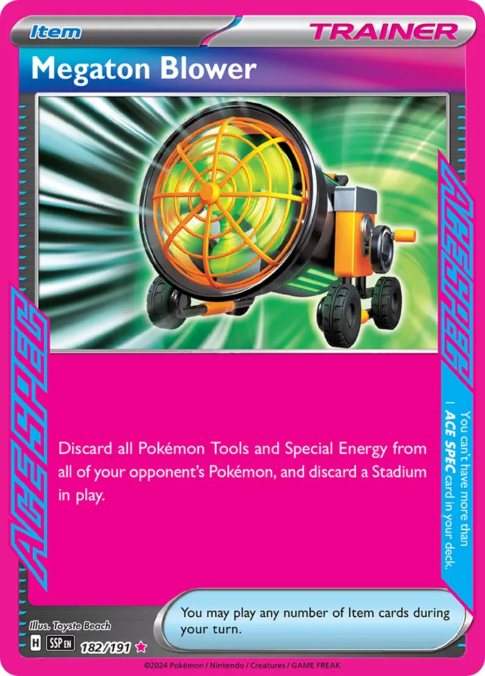 Carte Souffleur Titanesque — Surging Sparks
