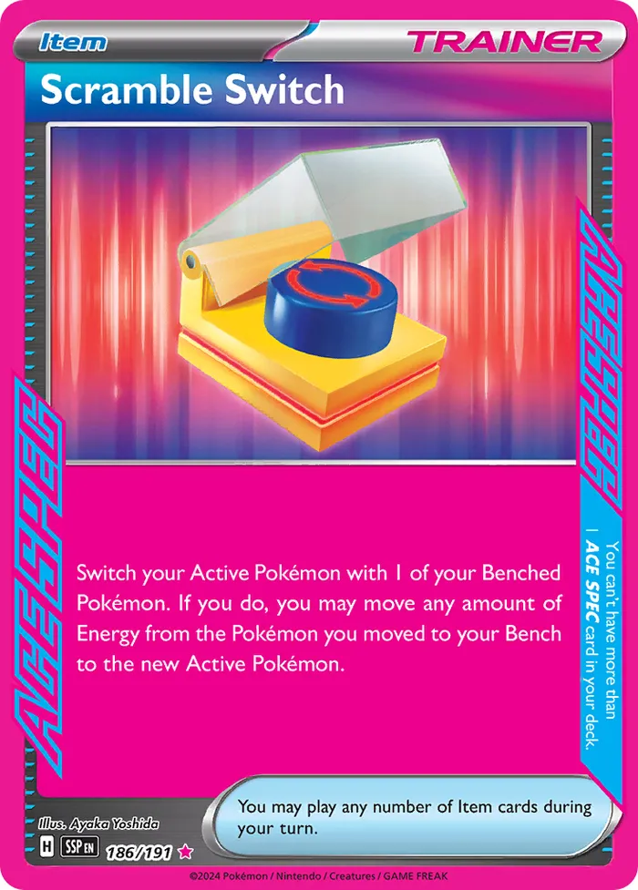 Carte Échange Combiné — Surging Sparks