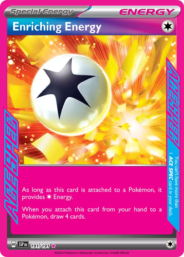 Carte Énergie Enrichissante — Surging Sparks