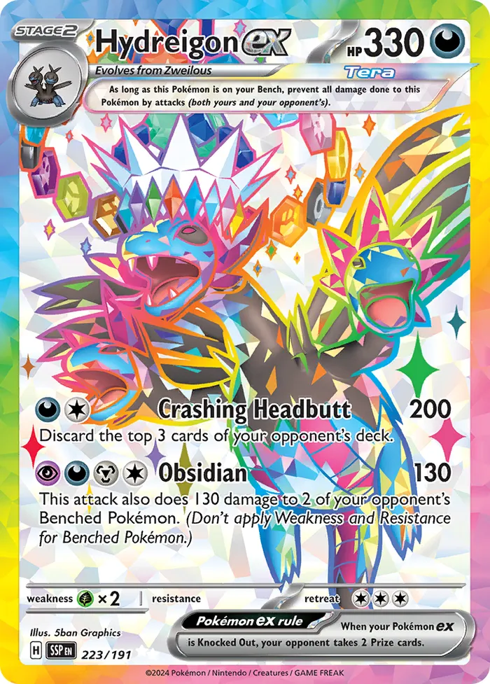 Carte Trioxhydre ex — Surging Sparks