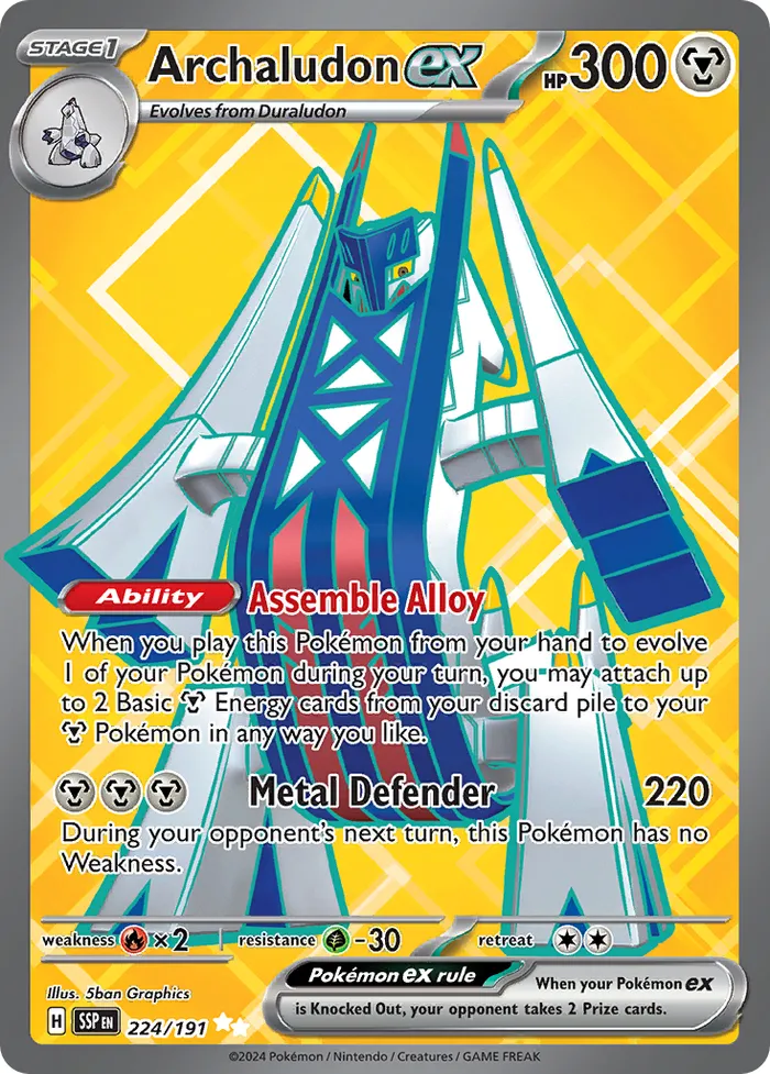 Carte Pondralugon ex — Surging Sparks
