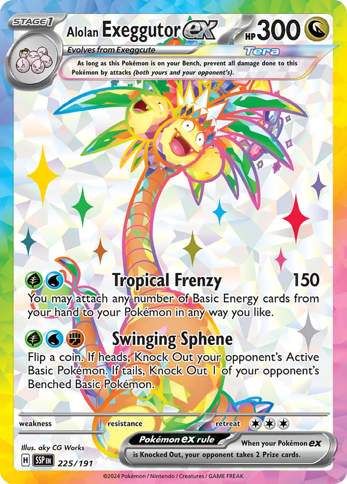 Carte Noadkoko d'Alola ex — Surging Sparks