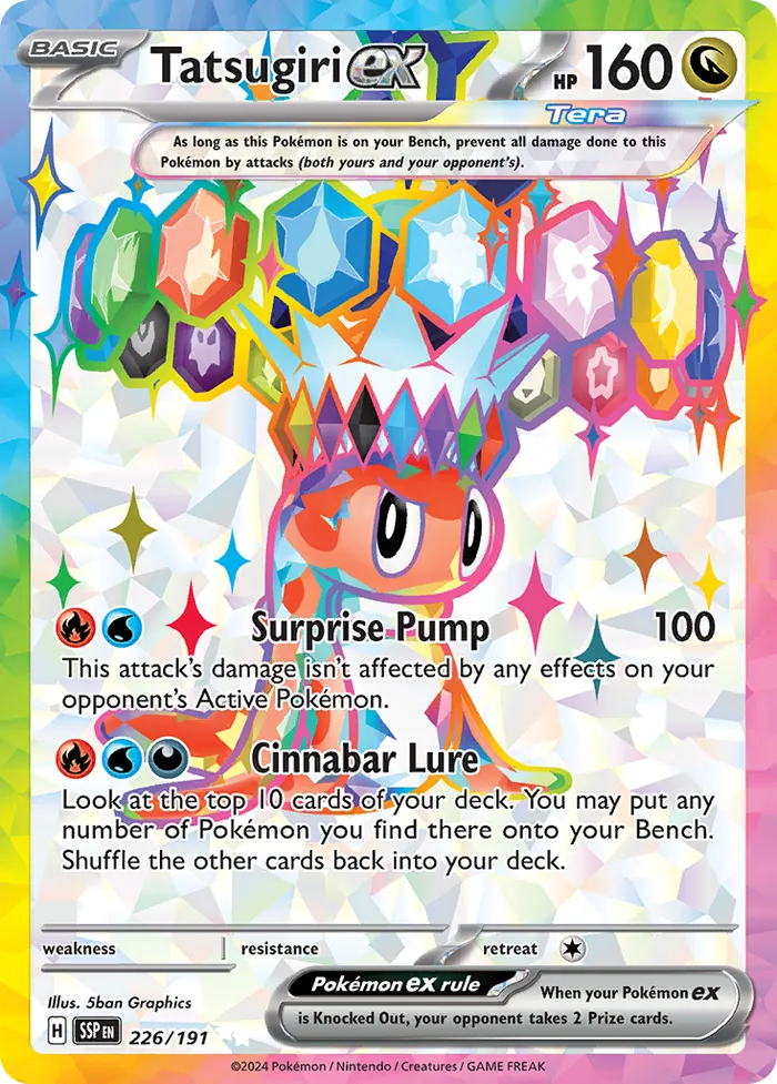 Carte Nigirigon ex — Surging Sparks