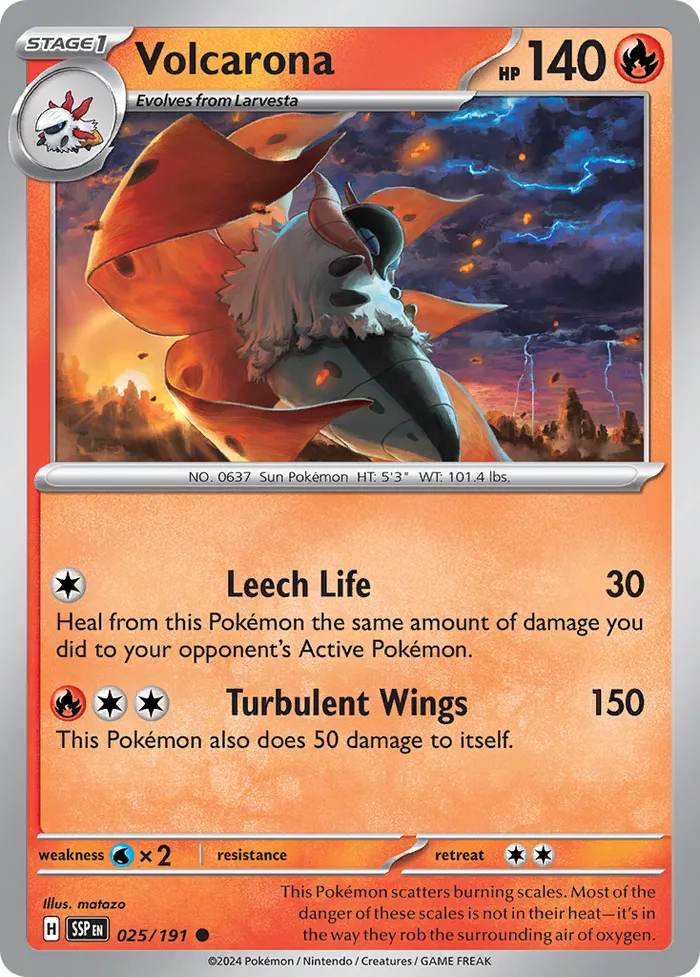 Carte Pyrax — Surging Sparks