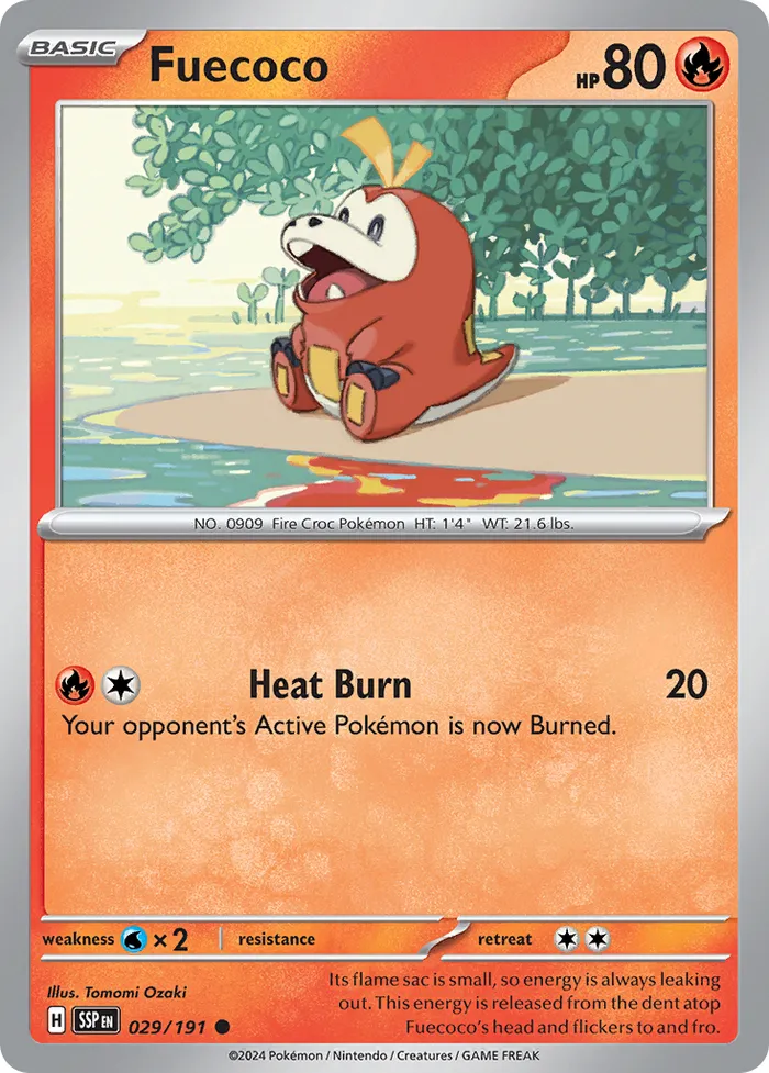Carte Chochodile — Surging Sparks