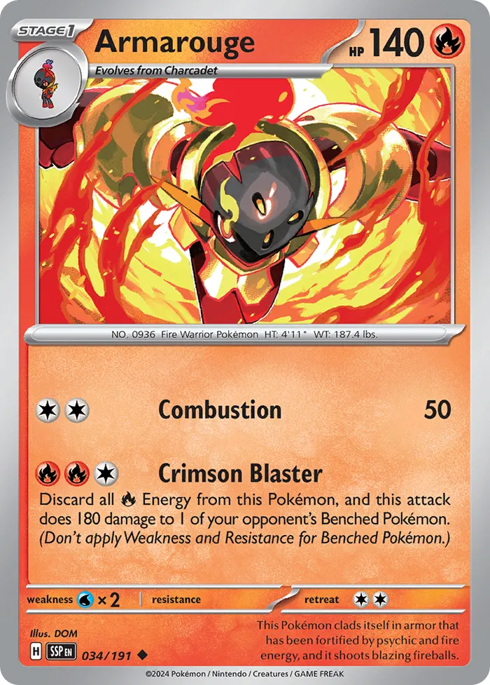 Carte Carmadura — Surging Sparks
