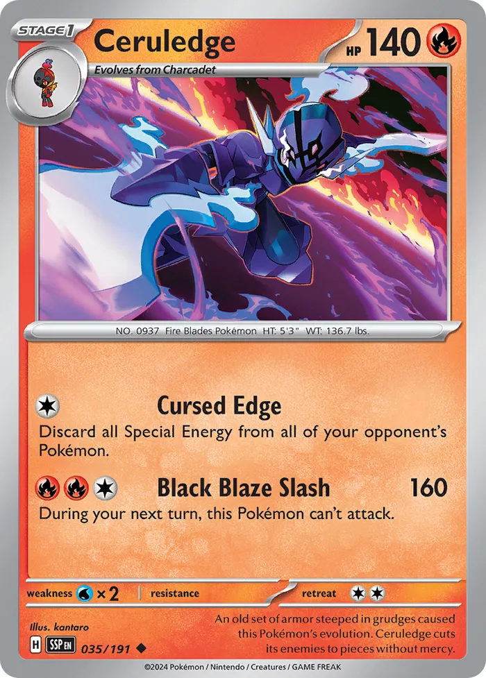 Carte Malvalame — Surging Sparks