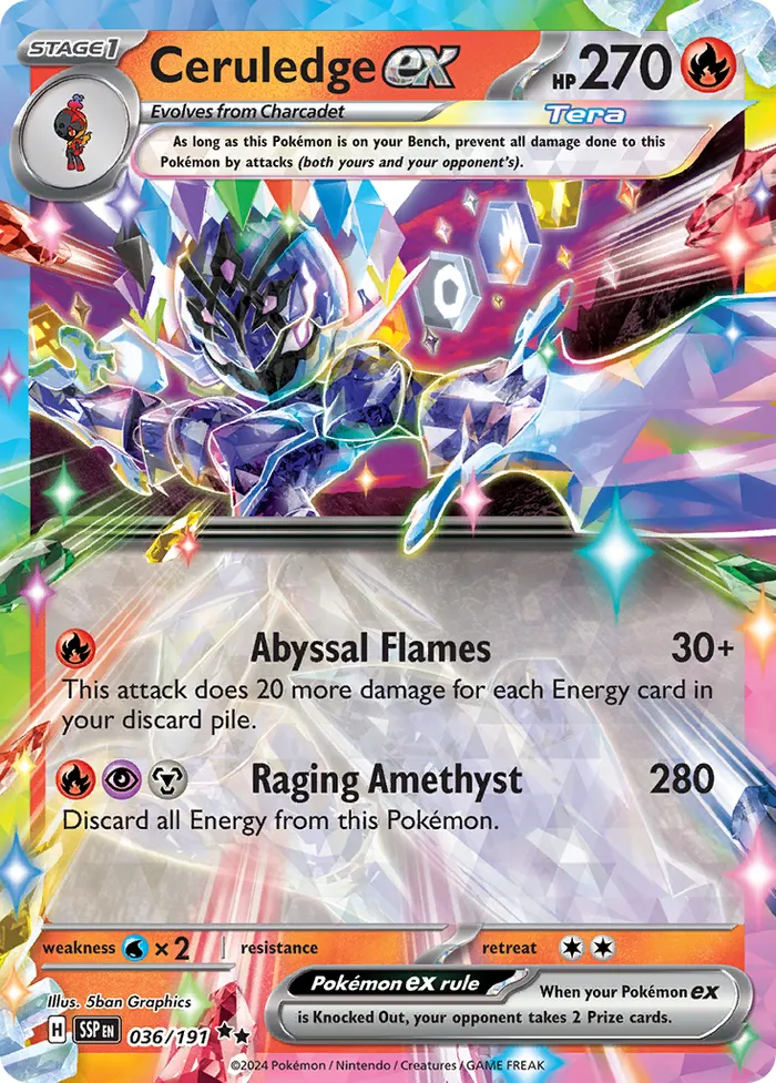 Carte Malvalame ex — Surging Sparks