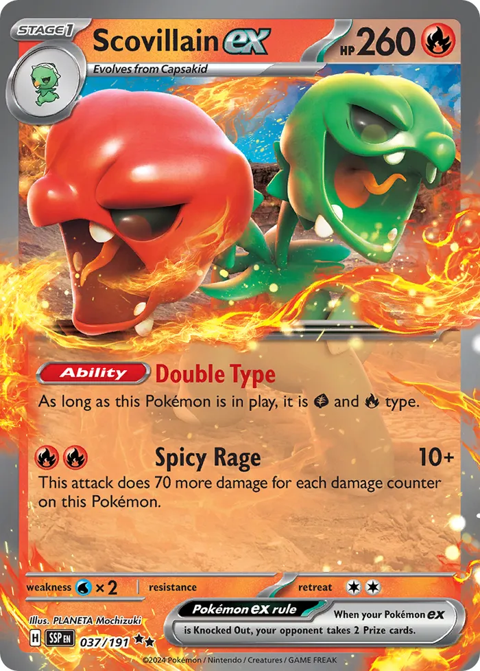 Carte Scovilain ex — Surging Sparks