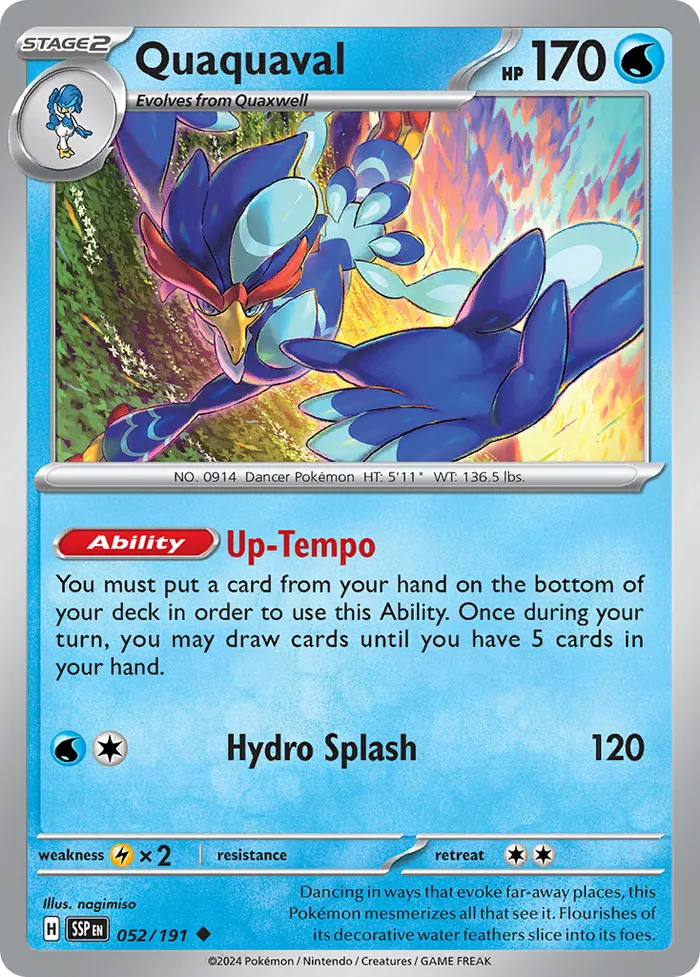Carte Palmaval — Surging Sparks