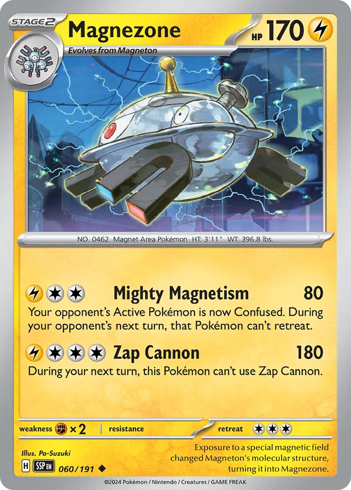 Carte Magnézone — Surging Sparks