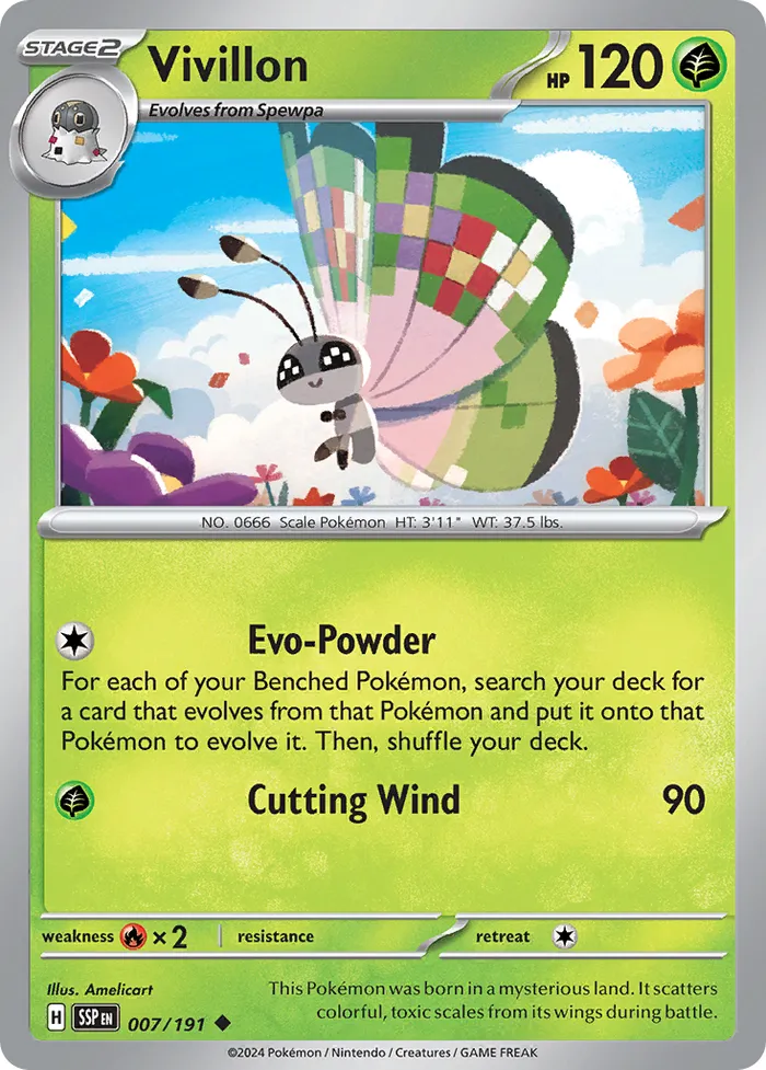 Carte Prismillon — Surging Sparks