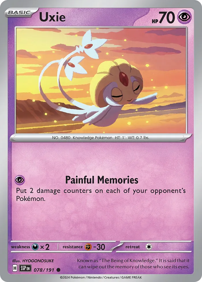 Carte Créhelf — Surging Sparks
