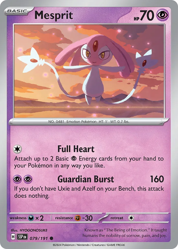 Carte Créfollet — Surging Sparks