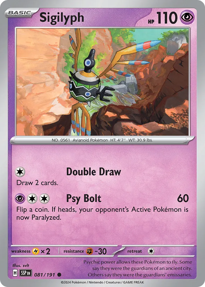 Carte Cryptéro — Surging Sparks