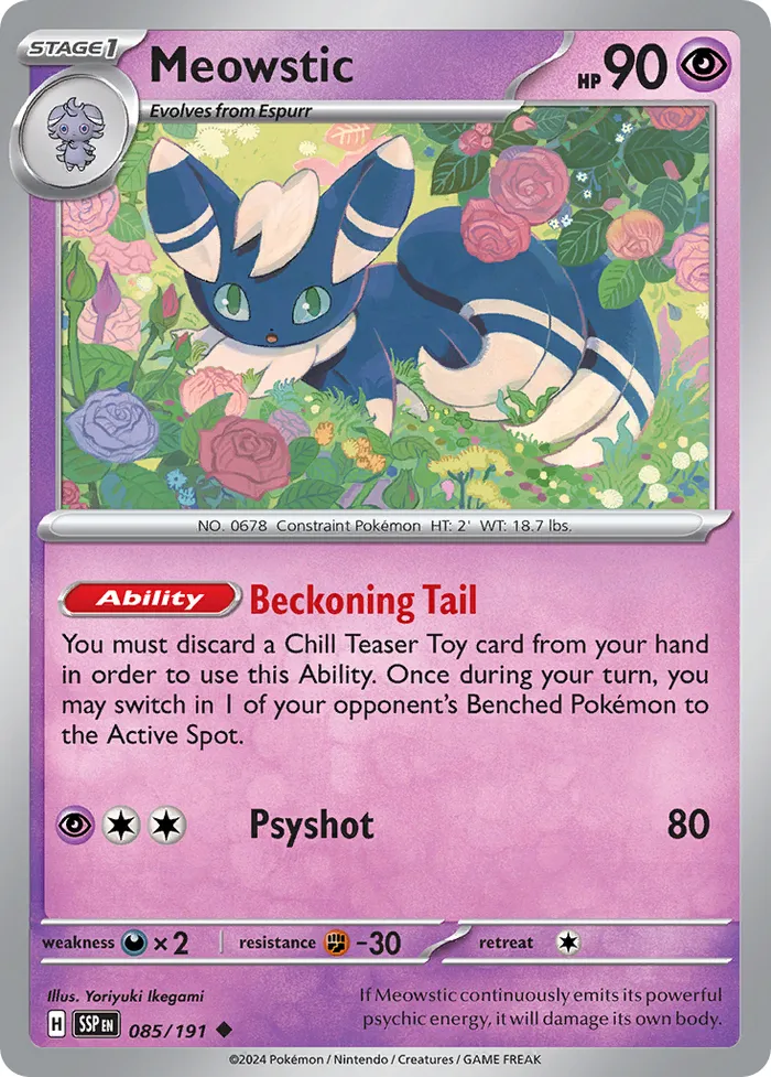 Carte Mistigrix — Surging Sparks