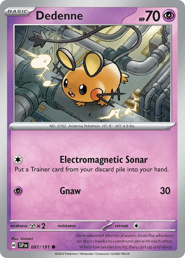 Carte Dedenne — Surging Sparks