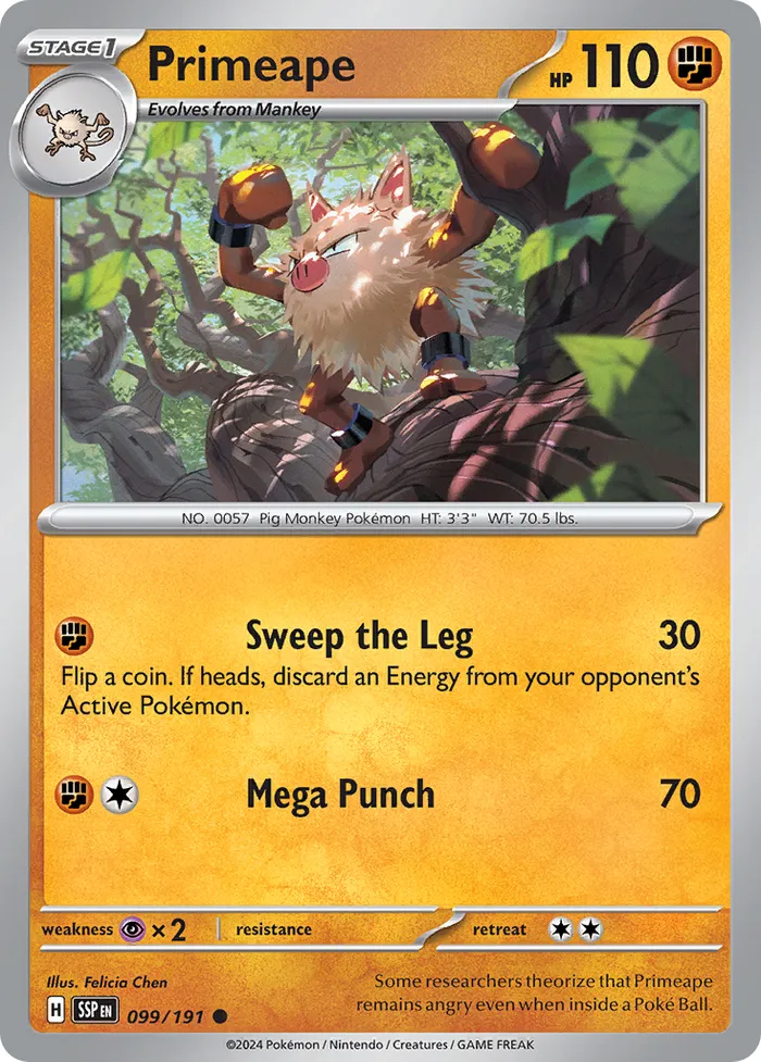 Carte Colossinge — Surging Sparks