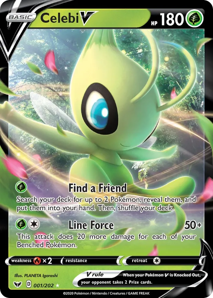 Carte Celebi V — Sword & Shield