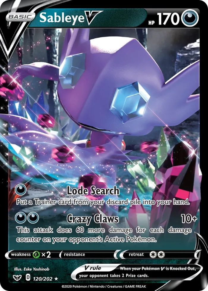 Carte Ténéfix V — Sword & Shield