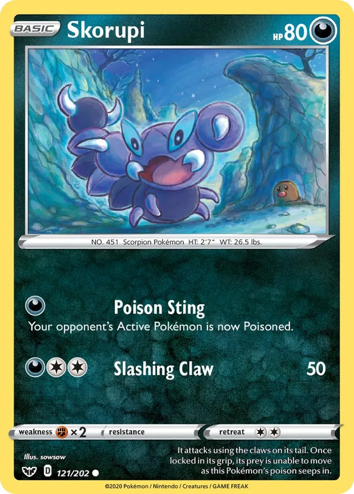 Carte Rapion — Sword & Shield