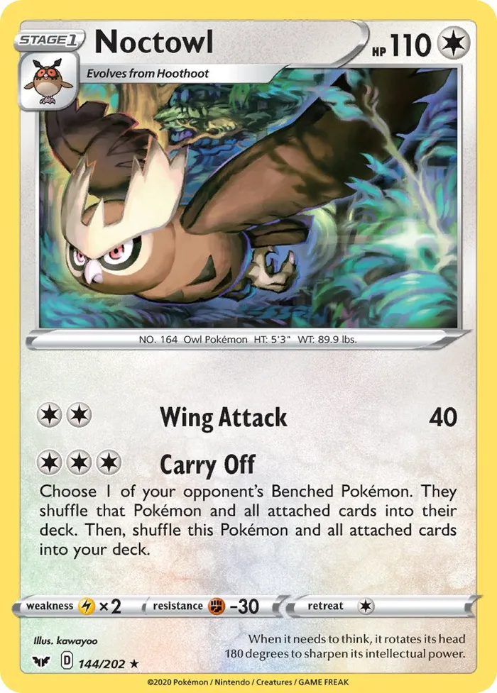 Carte Noarfang — Sword & Shield