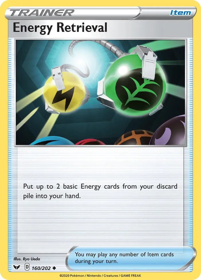 Carte Energy Retrieval — Sword & Shield