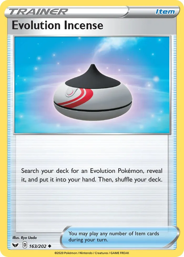 Carte Encens d'Évolution — Sword & Shield