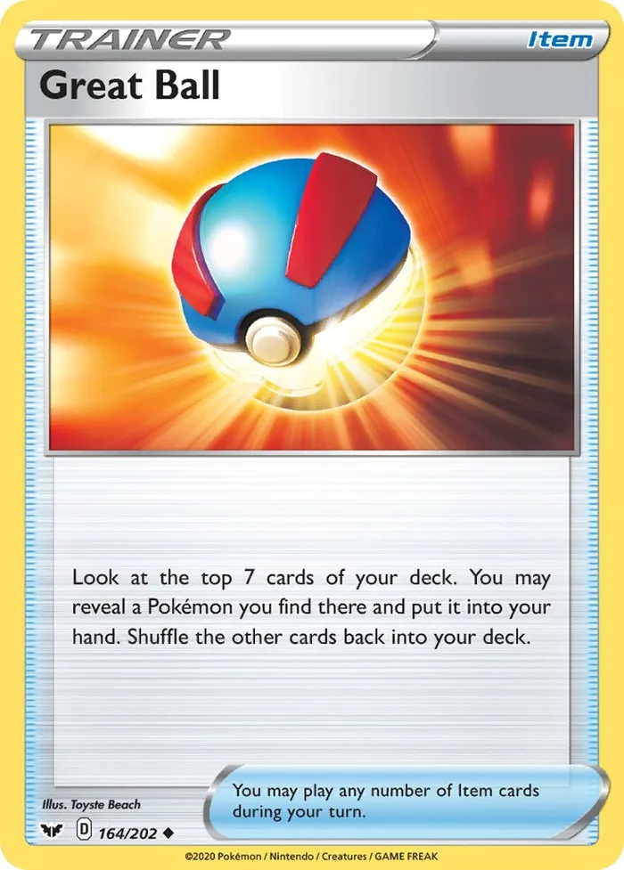 Carte Super Ball — Sword & Shield