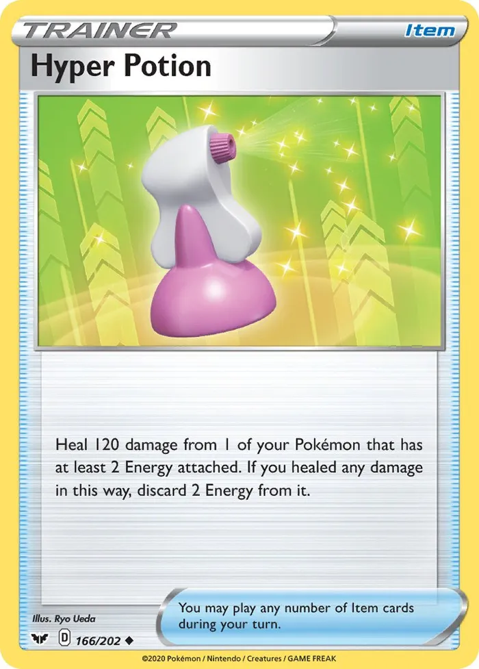 Carte Hyper Potion — Sword & Shield
