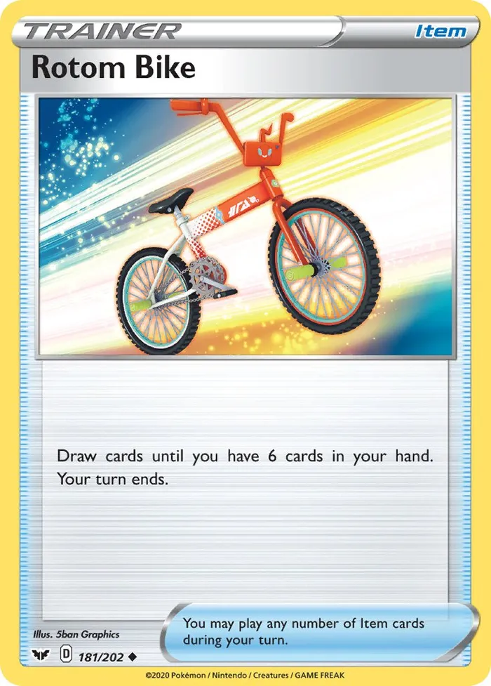 Carte Moticyclette — Sword & Shield