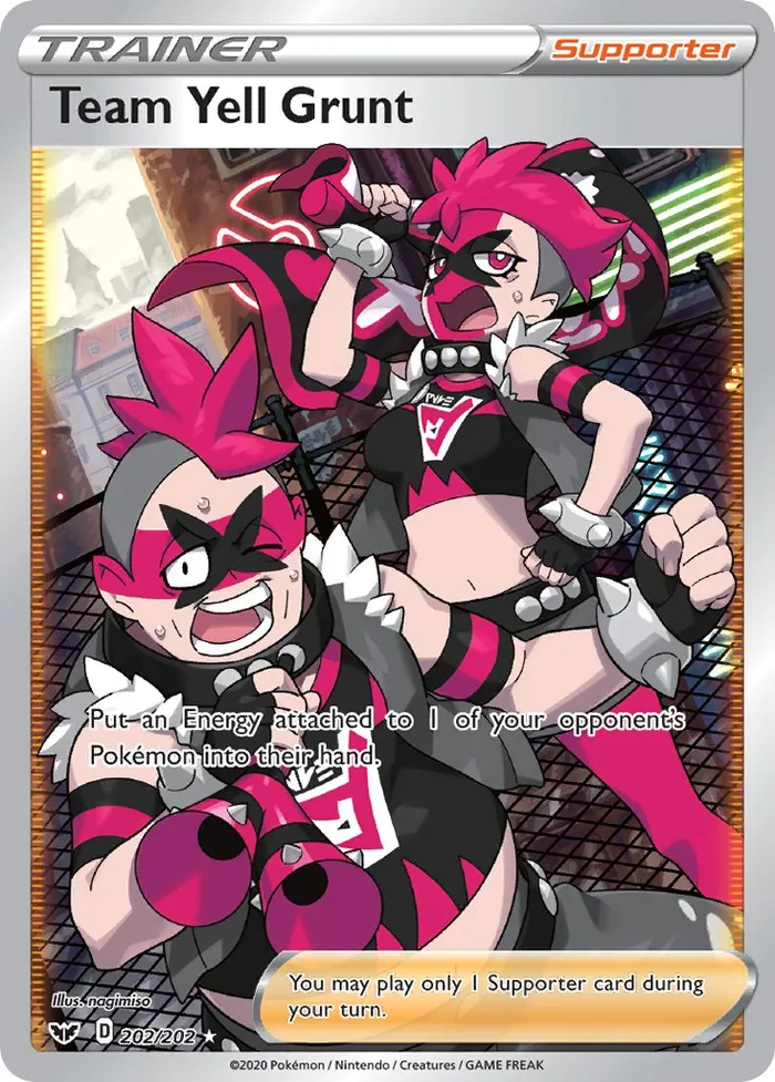 Carte Sbire de la Team Yell — Sword & Shield