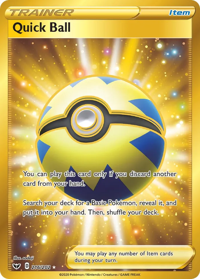 Carte Rapide Ball — Sword & Shield