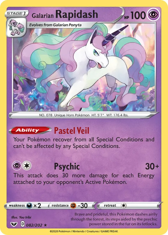 Carte Galopa de Galar — Sword & Shield