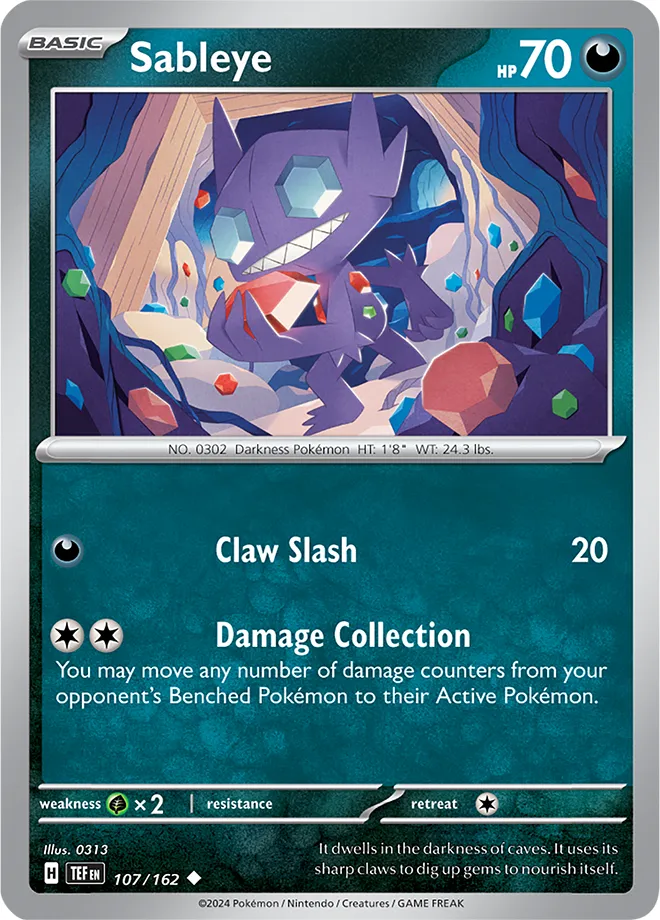 Carte Ténéfix — Temporal Forces